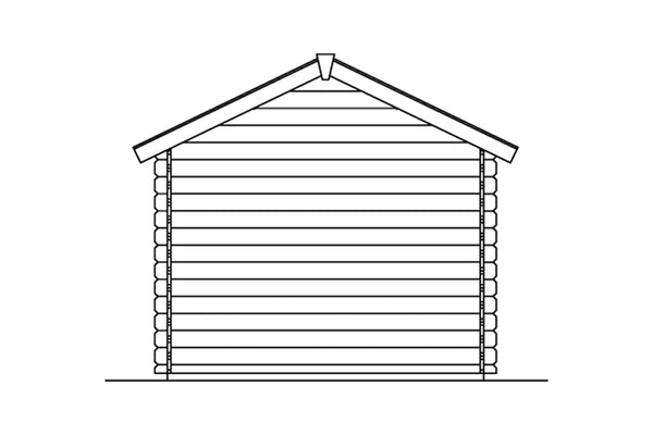 Aiamaja Porto2, 6.25m2, sein 28mm