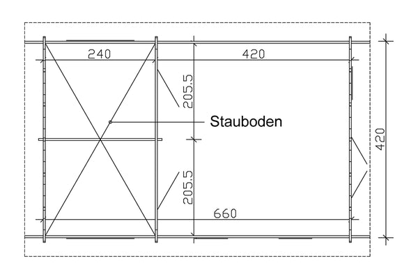 Aiamaja Bern4, 27.7m2, sein 45mm PLUS