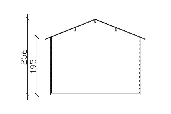 Aiamaja Como2, 7.5m2, sein 28mm